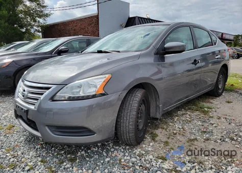 2015 Nissan Sentra Fe+ S/S/Sl/Sr/Sv из США, поврежденный, VIN 3N1AB7AP0FL638685